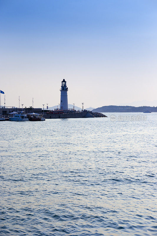 青岛奥林匹克帆船中心的灯塔