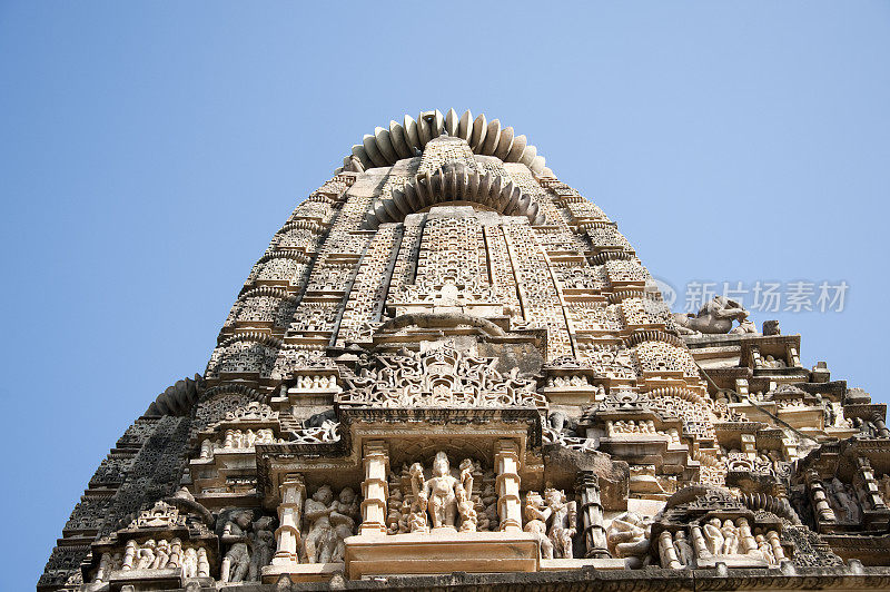 Visvanatha殿。Khajuraho。