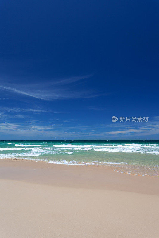 完美的海滩背景