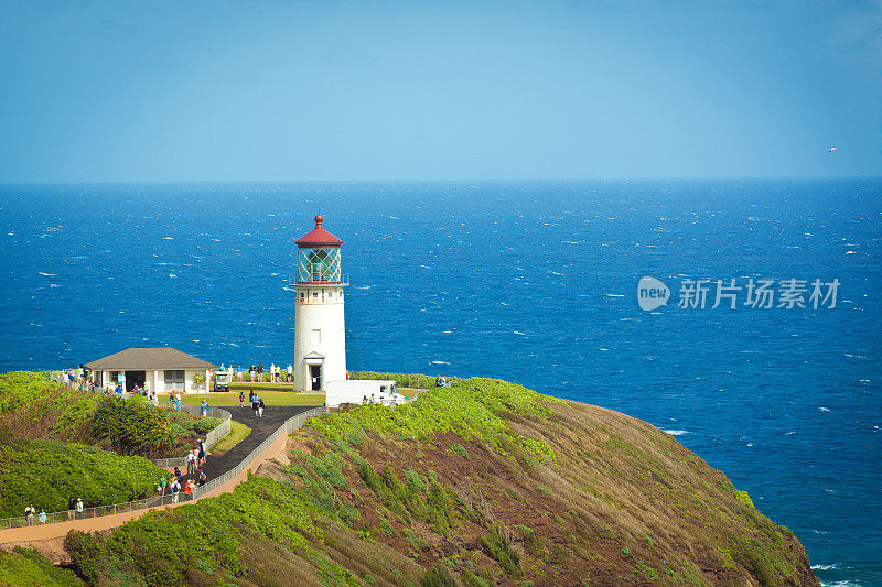 夏威夷考艾岛的基拉韦厄灯塔