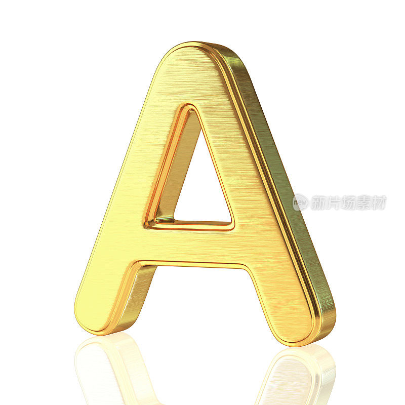 黄金字母A