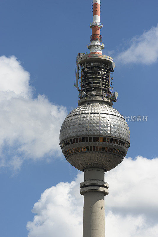 德国亚历山大广场的柏林电视塔