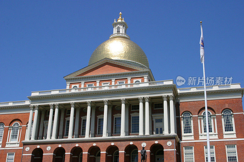 马萨诸塞州议会大厦波士顿