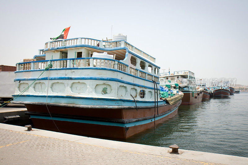 传统单桅帆船-阿联酋迪拜