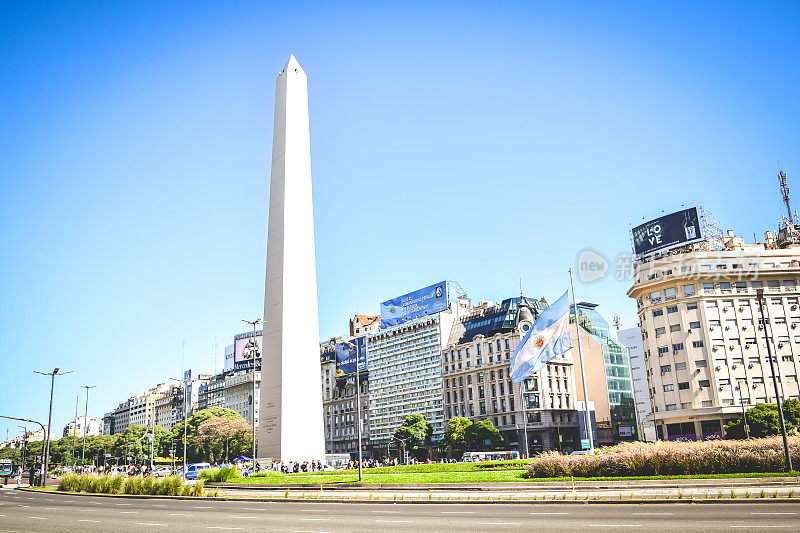 阿根廷:布宜诺斯艾利斯的方尖碑，阿根廷