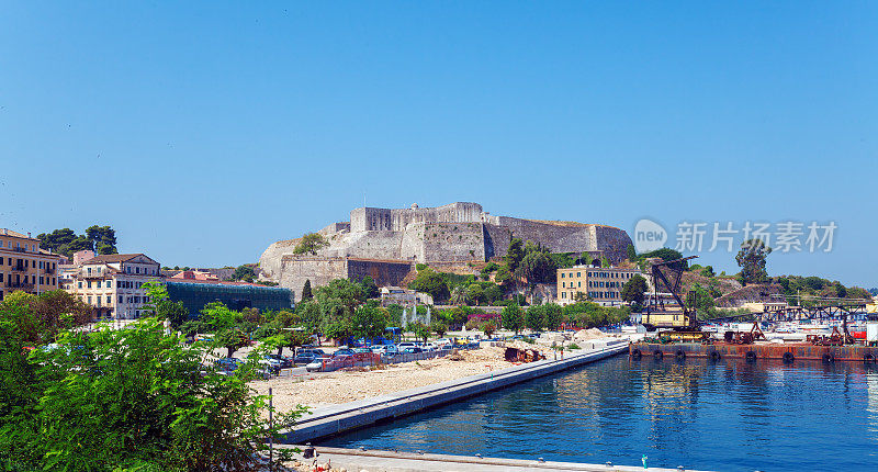 希腊科孚岛Kerkyra的新堡垒