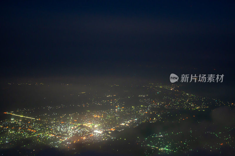 夜景来自布科山，Chichibu,Saitama