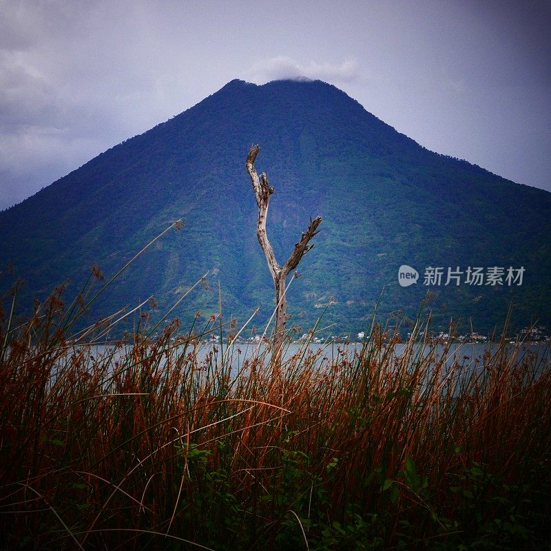 朦胧Lake-scape危地马拉