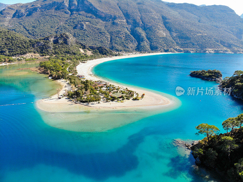 最美丽的海滩之一是Oludeniz。Oludeniz在土耳其。