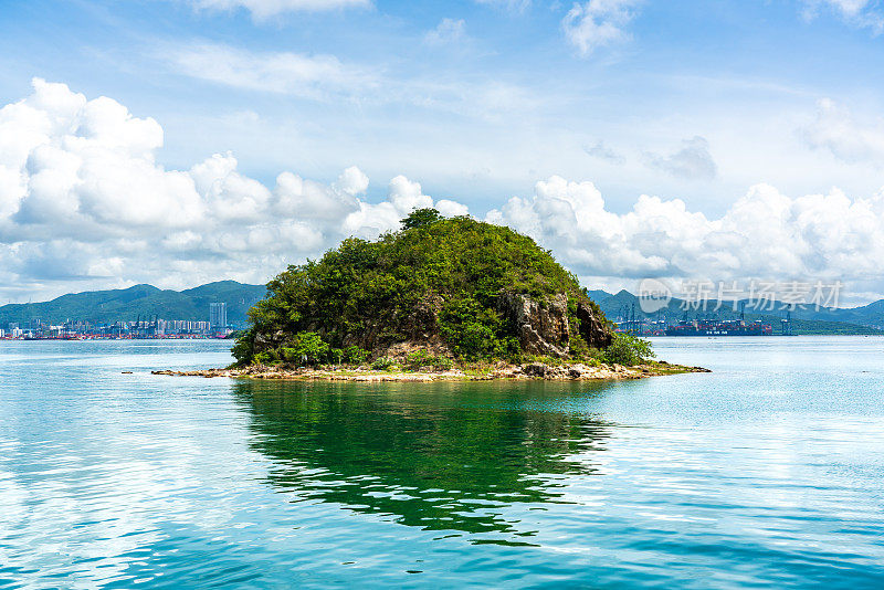 印洲塘海岸公园，香港环球地质公园的海滩景观