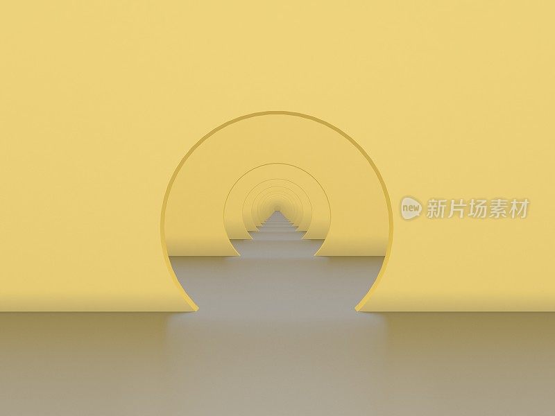 3d渲染，最小的时尚背景