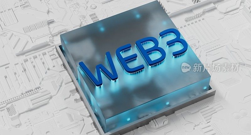 WEB3下一代万维网区块链技术具有去中心化信息、分布式社交网络