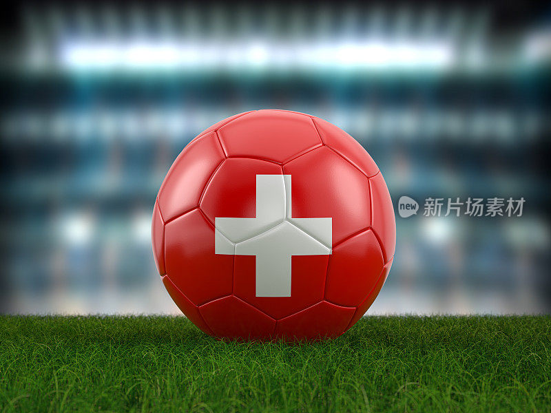 足球瑞士国旗