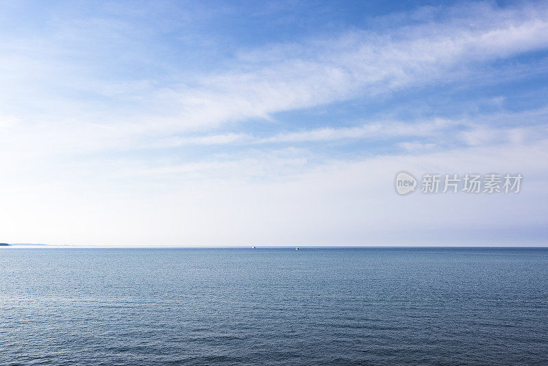 美丽的海上风景