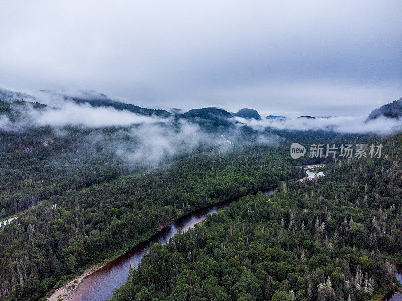 圣玛格丽特河鸟瞰图