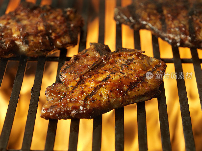 烧烤猪肋排