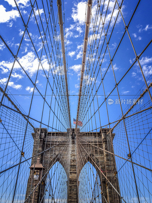 布鲁克林大桥，美国纽约