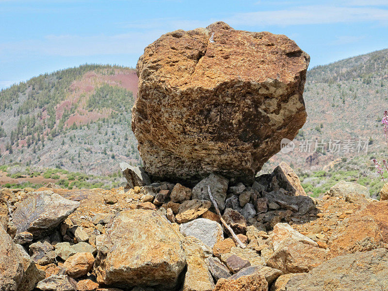 埃尔泰德国家公园(特内里费)的火山景观