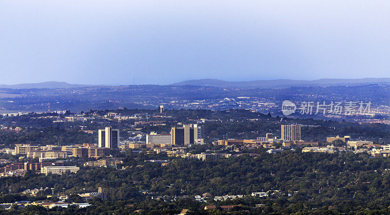 约翰内斯堡Randburg城市全景