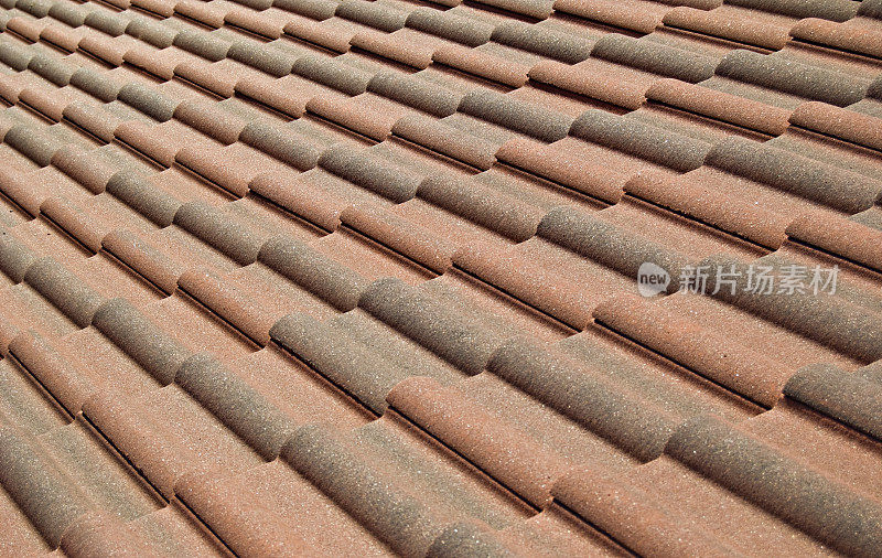 Terracotta屋顶瓦片