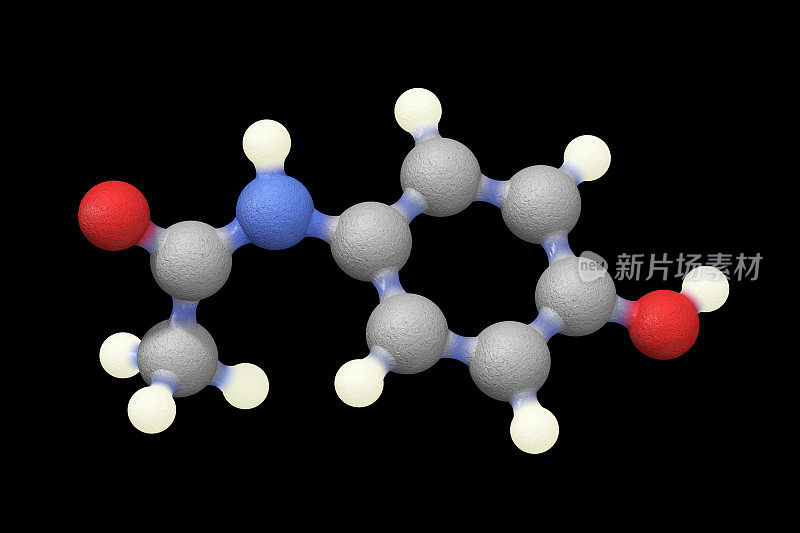 扑热息痛分子