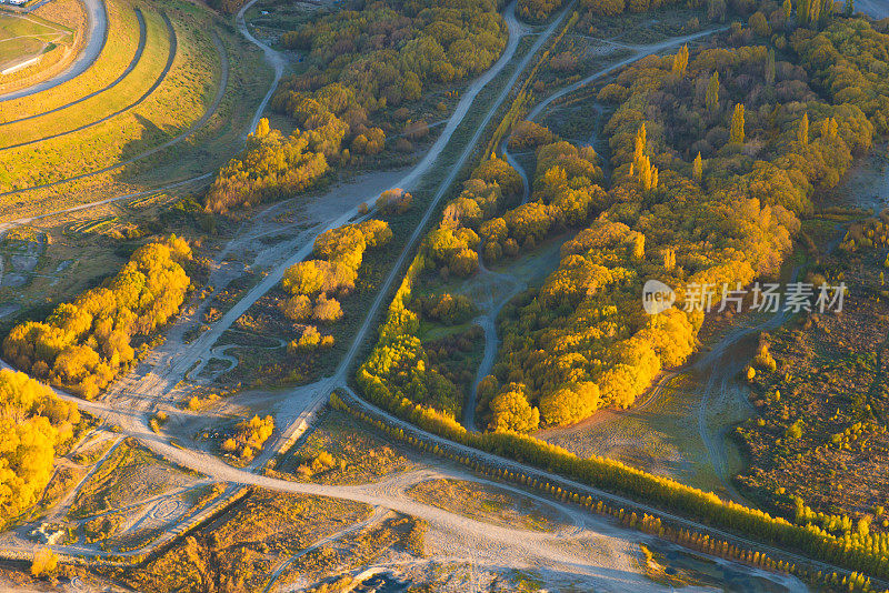 新西兰市中心皇后镇全景