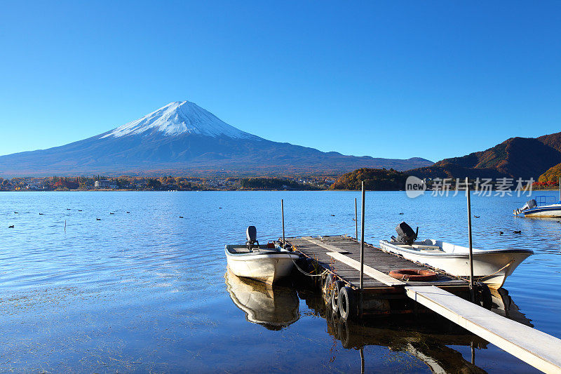 川口子的富士山