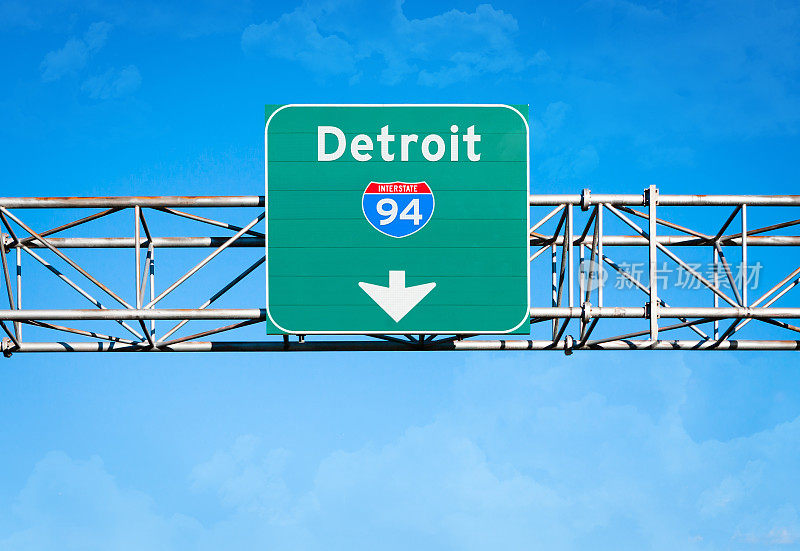 底特律94号州际公路标志