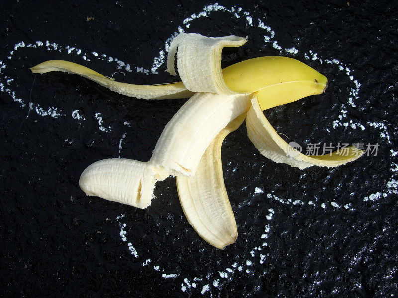香蕉犯罪现场