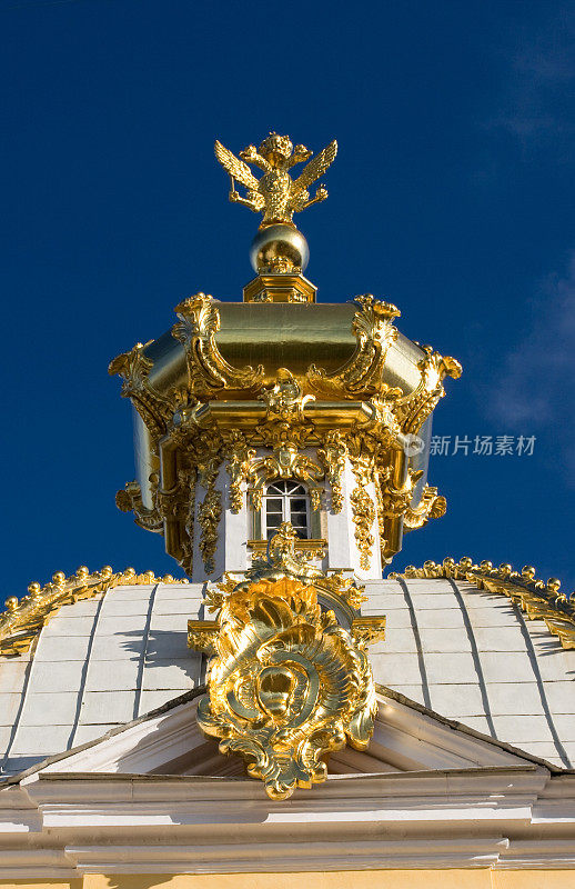 彼得宫的金色穹顶