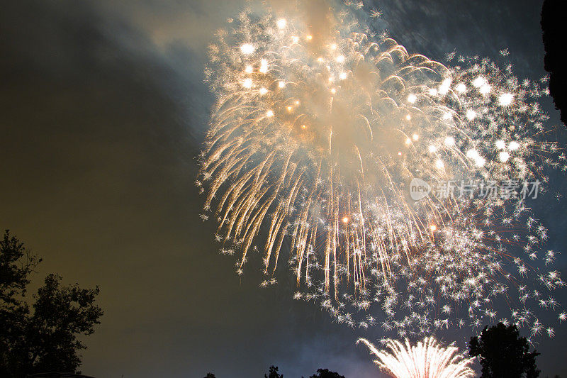 7月4日的烟花庆典，圣诞节和新年
