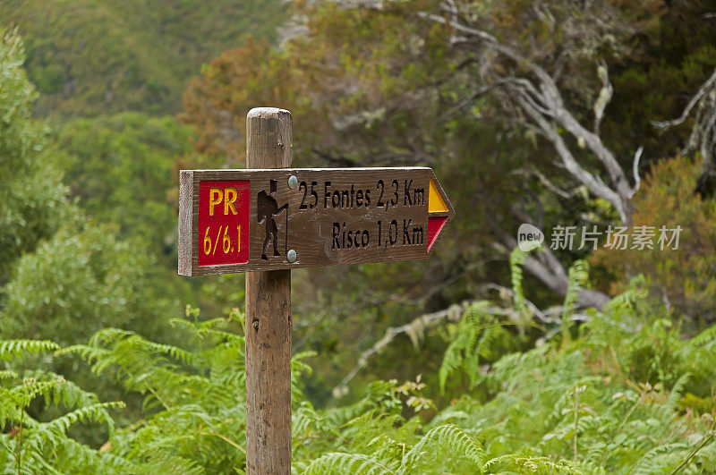 Foothpath迹象,马德拉