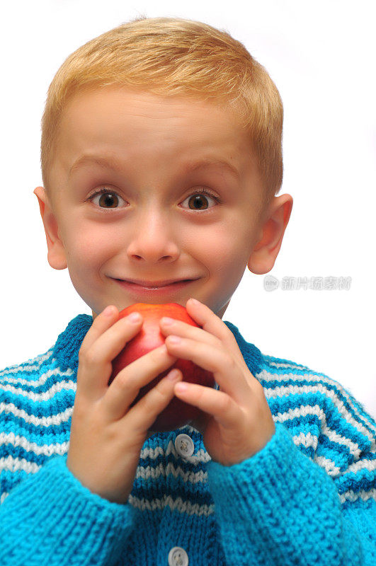 男孩和他的苹果
