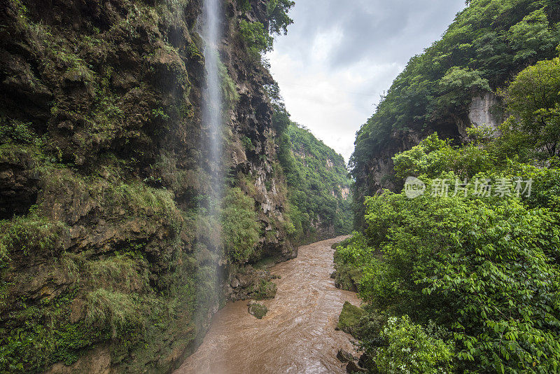 马岭河峡谷瀑布，兴义，贵州，中国