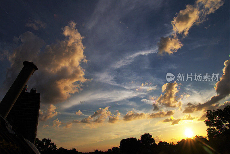 从一个角度看不同的天空