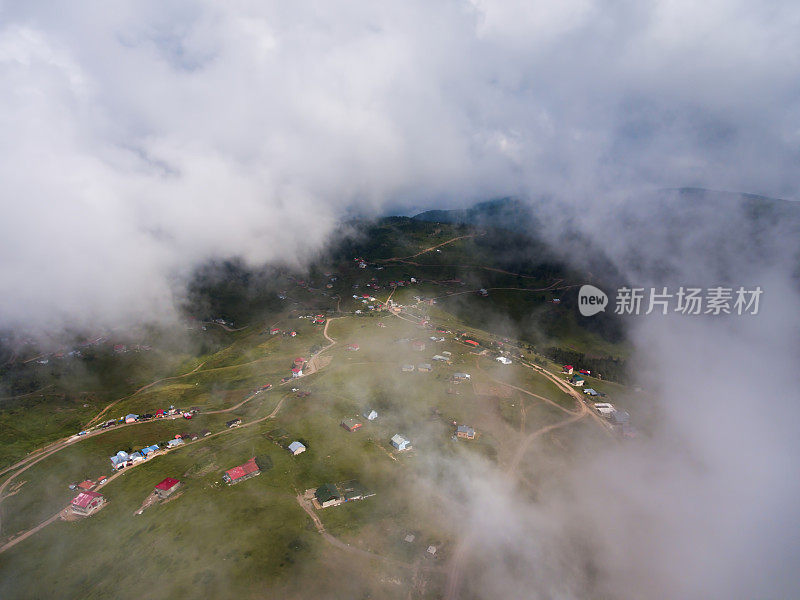 日加纳山顶的景色