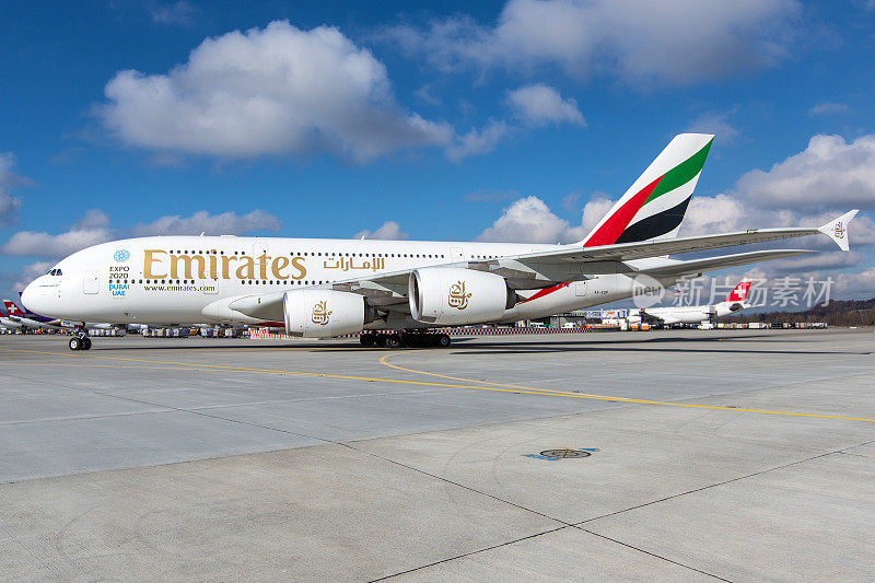阿联酋航空公司的空客A380