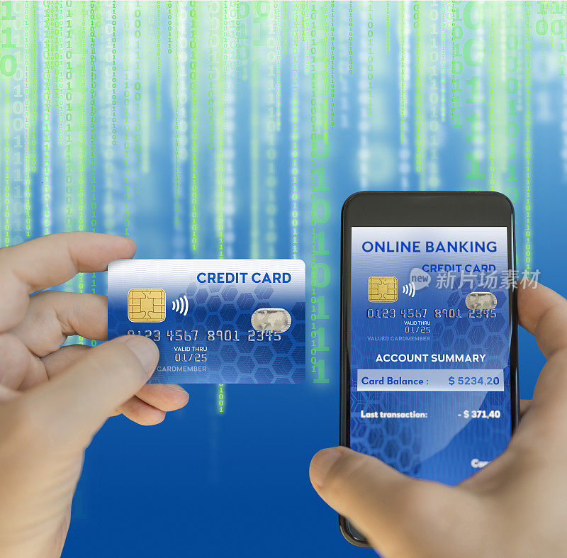 个人控制网上银行帐户与信用卡支付的手机