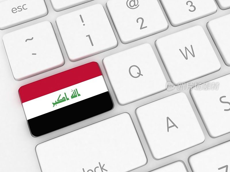 伊拉克国旗键盘