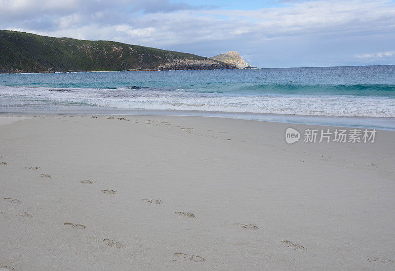 龙卷风鲁普国家公园海岸线