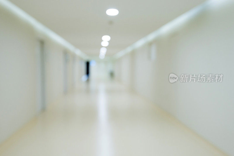 医院里的空走廊
