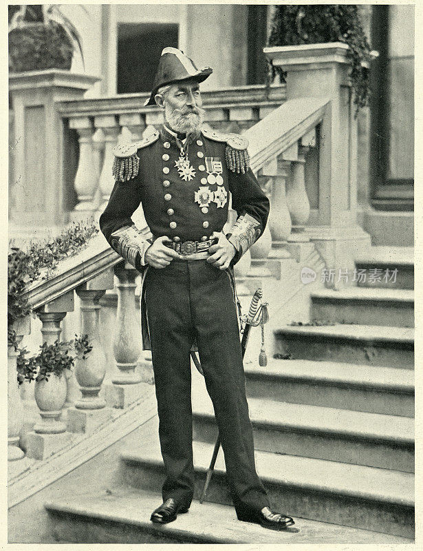 理查德·詹姆斯·米德海军上将，皇家海军，1890年