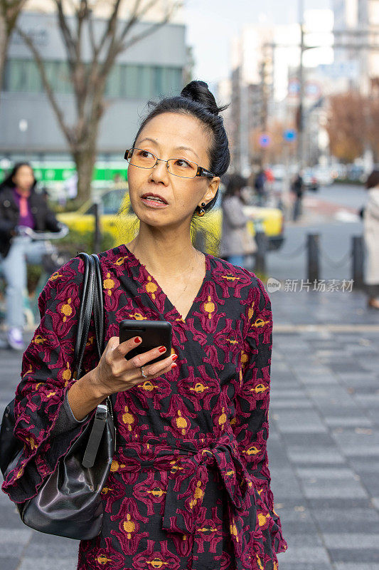 日本商业的女人