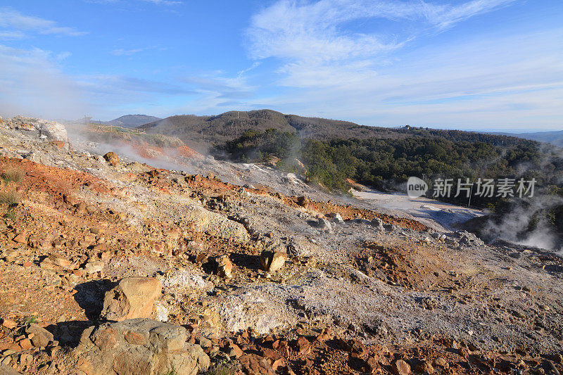 托斯卡纳勒比安坎自然公园地热区