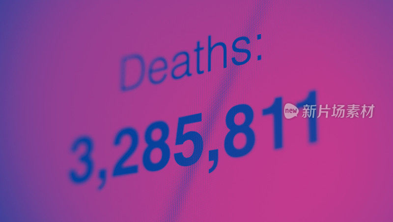 屏幕上的冠状病毒大流行统计数据。新冠肺炎病例数量不断上升。地图数据显示越来越多的冠状病毒大流行感染病例。国际统计数据。卫生保健的概念。