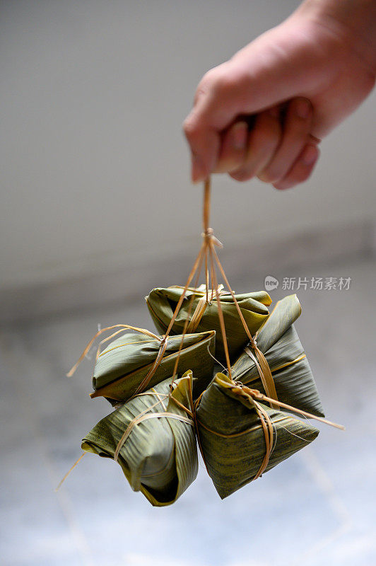 粽子。端午节的传统食品