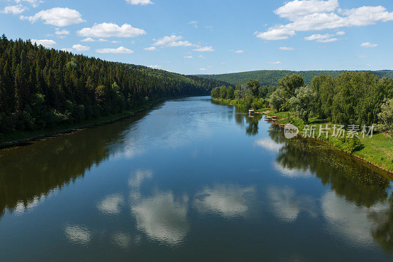 斯维尔德洛夫斯克州乌法河