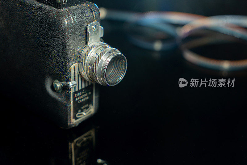 老式8毫米超级8电影摄影机