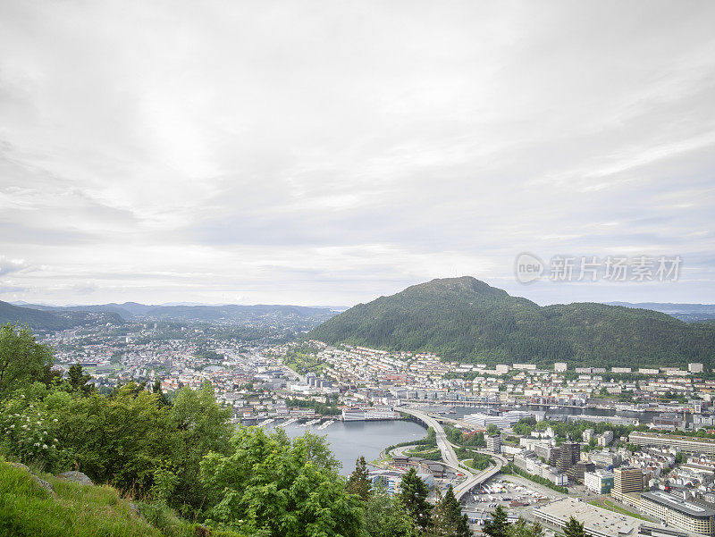 城市建筑与自然观、城市环境观。挪威。