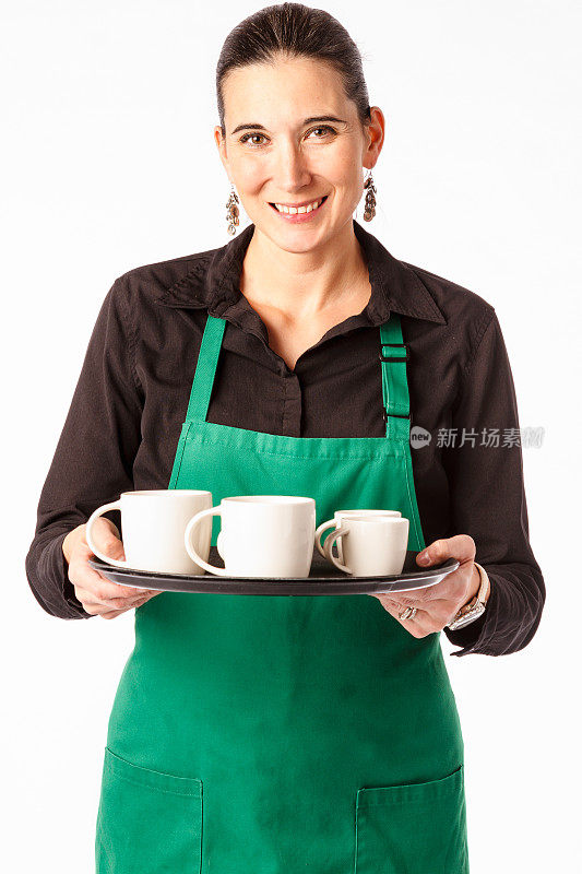 女性咖啡师